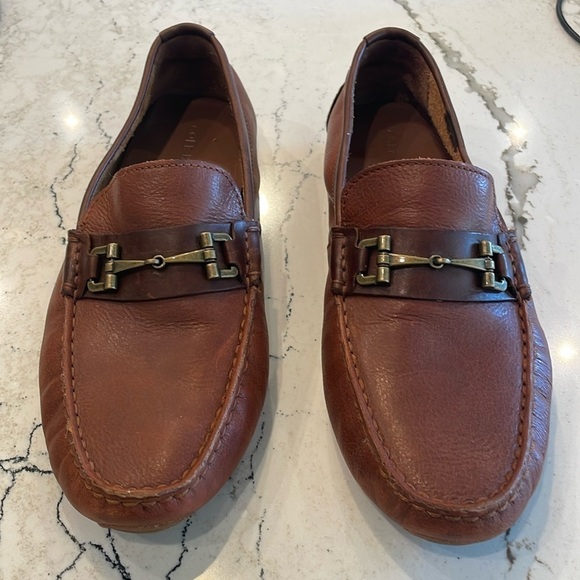 Cole Haan's Men's Somerset Link Bit Loafer Woodbury Brown 7.5M - Picture 1 of 7